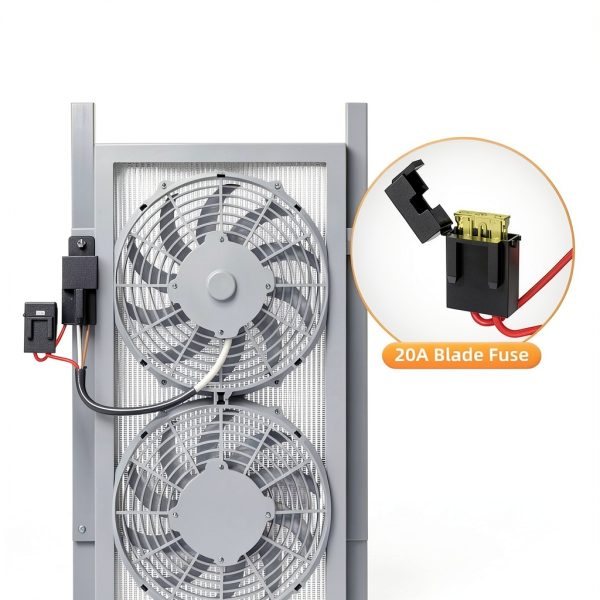 Radiator Fan Relay Kit Joinfworld Copper Automatic-1