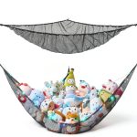 BeBeJoJo Stuffed Animal Hammock Black Polyester-0