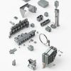Kecle Silver Screw Terminals DIN Rail Mount Relay-1