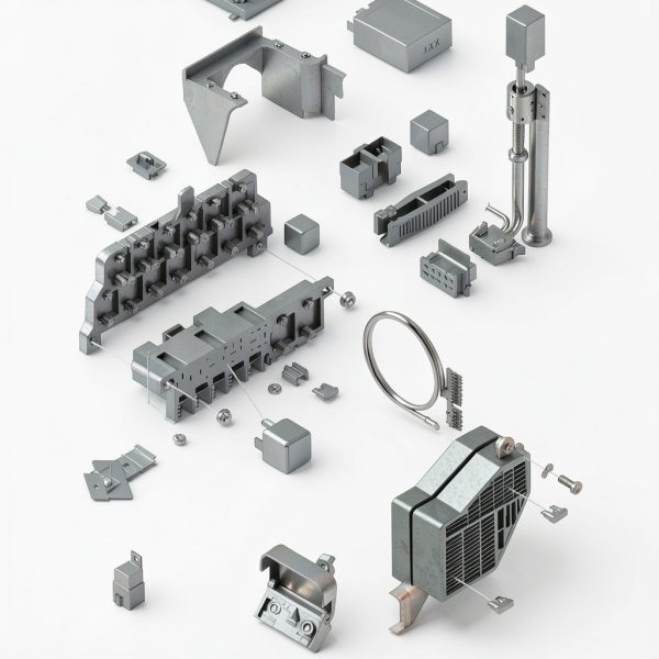 Kecle Silver Screw Terminals DIN Rail Mount Relay-1