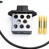 Radiator Fan Relay Jumbo Auto Parts Silver Plug-In-3