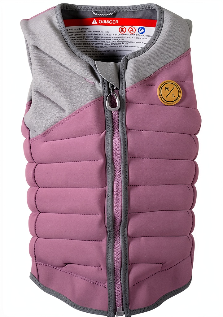 Hyperlite Grey Violet Wakeboarding Vest for Women