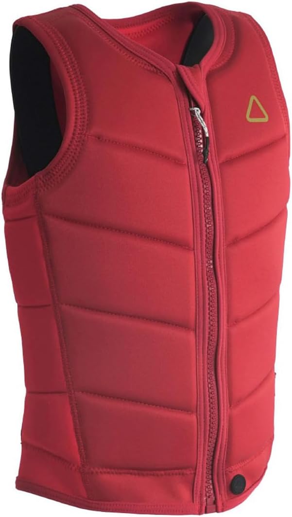 Woman wearing Follow impact vest while kayaking