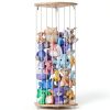 Jtksfcl Corner Stuffed Animal Storage Modern Varnished-0
