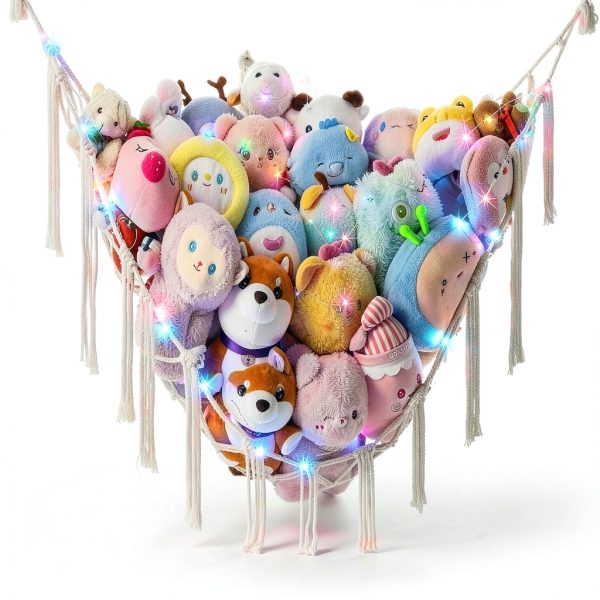 Unicorn Castle Cotton Stuffed Animals Net Organizer-2
