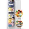 Woodoulogy Over Door Toy Organizer White Fabric Adjustable-7