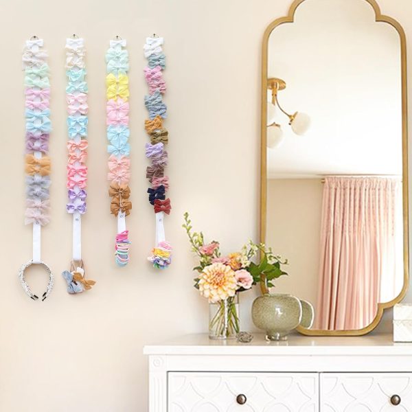 Bow Holder POVETIRE Ribbon Organizer for Girls-7