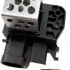 FainWan Radiator Fan Relay Resistor Chrome ABS Plastic-0