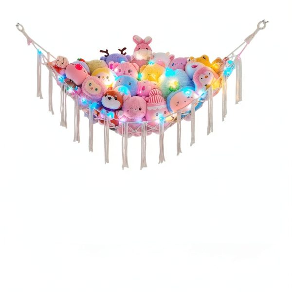 Unicorn Castle Cotton Stuffed Animals Net Organizer-6