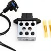 Radiator Fan Relay Jumbo Auto Parts Silver Plug-In-0
