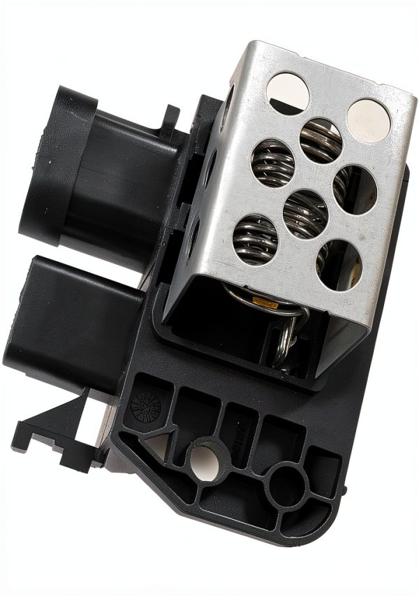FainWan Radiator Fan Relay Resistor Chrome ABS Plastic-3