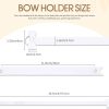 Bow Holder POVETIRE Ribbon Organizer for Girls-3