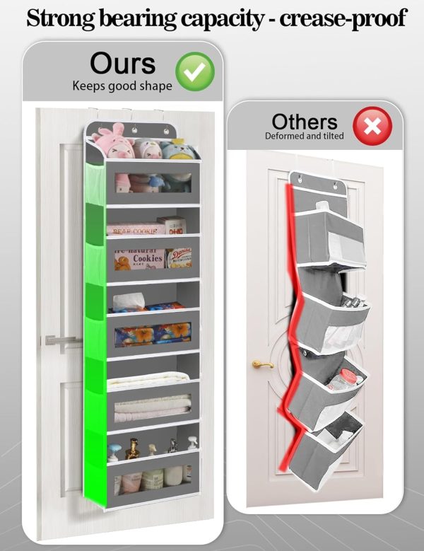 KYEVIS Over Door Organizer Foldable Nursery-1