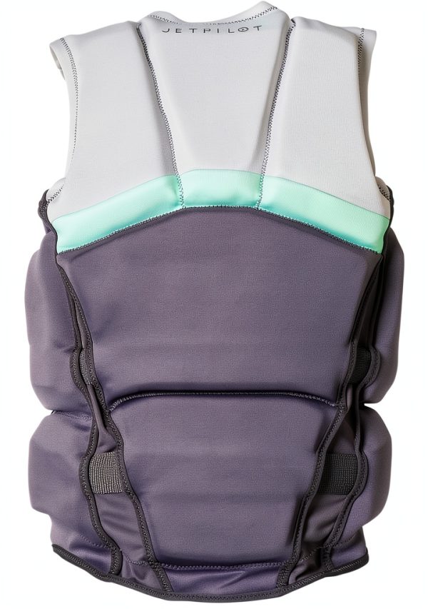 Jetpilot Womens Neoprene Life Vest Dark Gray-1
