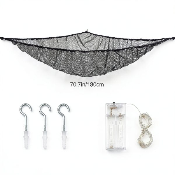 BeBeJoJo Stuffed Animal Hammock Black Polyester-5