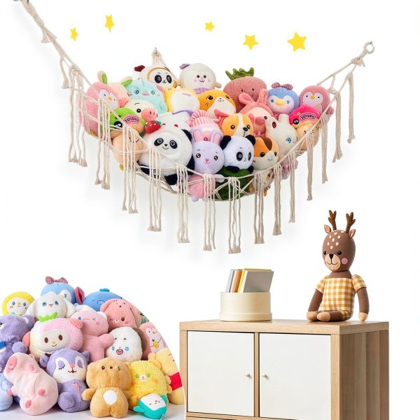 Unicorn Castle Cotton Stuffed Animals Net Organizer-3