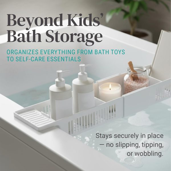 KidCo Bath Storage Basket Unisex Plastic Expandable-5