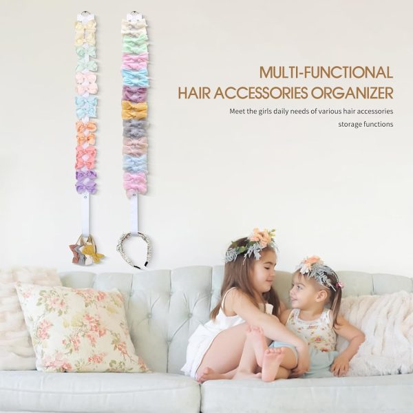 Bow Holder POVETIRE Ribbon Organizer for Girls-1