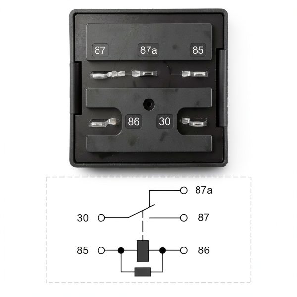 Weasch 1C 2Pack Plug-In Relay-2