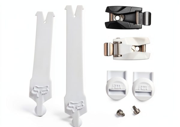 Fox Racing Comp R Boot Replacement Strap Kit White Goggle Strap-0