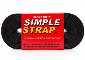 Simple Strap Heavy Duty 3mm Goggle Strap Black 9001-1362-0