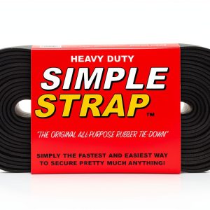 Simple Strap Heavy Duty 3mm Goggle Strap Black 9001-1362-0