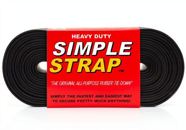 Simple Strap Heavy Duty 3mm Goggle Strap Black 9001-1362-0