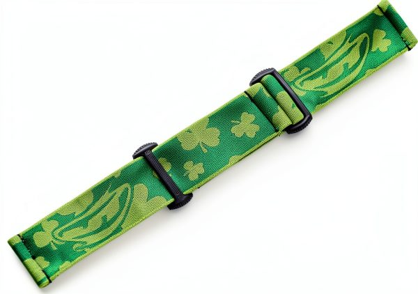 JT Proflex St Patty’s 2025 Goggle Strap with Paintball Barrel Plug-0
