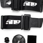 509 Short Straps Sinister X6 Goggle Adjustable Black One Size-0