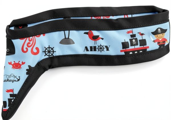 Thyroid Shield/Collar with PVC Easy Clean Color Pirate .50mm PB Light Weight Radiation Protection-7