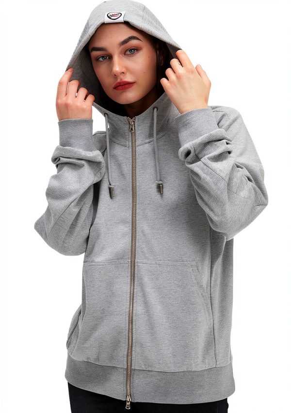 EMF shielding full zip hoodie, Double layer of silver fabric for double radiation protection-0