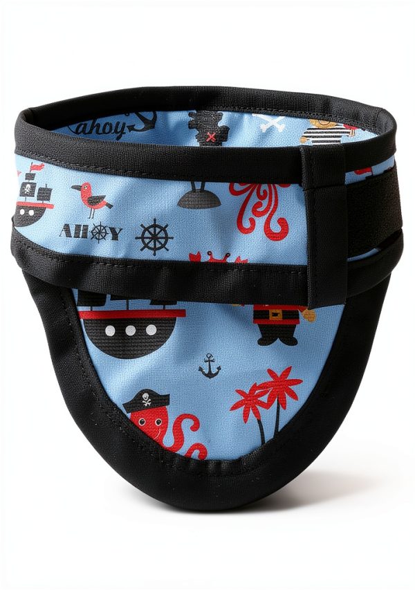 Thyroid Shield/Collar with PVC Easy Clean Color Pirate .50mm PB Light Weight Radiation Protection-8