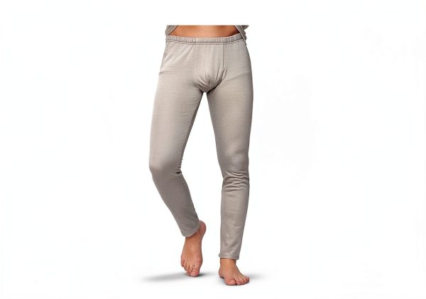 EMF Protection Silver Fiber Unisex Bottoms Large Silver-5