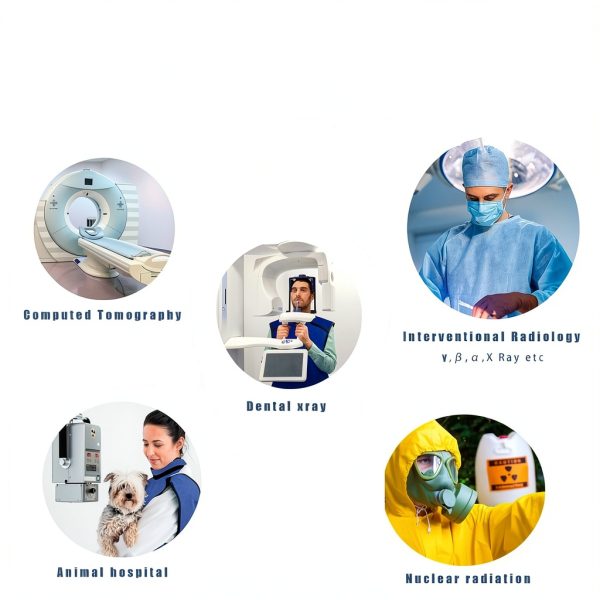 SHINRAY Lead Blanket Shield Dental Xray Apron 0.5 mmpb Navy Blue 48x24-1