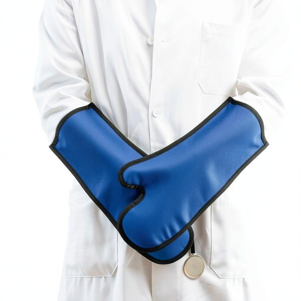 DNYSYSJ X-ray Protective Gloves, Radiation Safety Leaded Gloves, Radiation Resistant Lead Gloves for X-Ray MRI CT Radiation Protection-VET MITTS-1