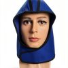 X-ray Protection Lead Cap Hood with Thyroid Shield,Radiation Safety Leaded Protector Hat, for X-Ray MRI CT, 0.5mm Pb Blue-2