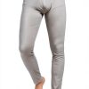 EMF Protection Silver Fiber Unisex Bottoms Large Silver-0