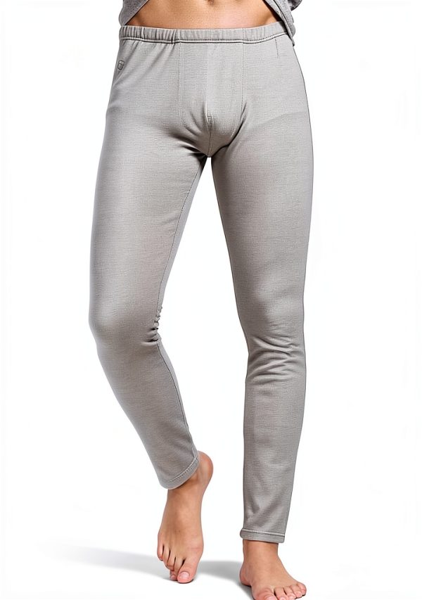 EMF Protection Silver Fiber Unisex Bottoms Large Silver-0