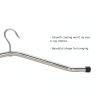 Lead Apron Hangers Heavy Duty Silver Metal Hanger Holds Up to 50lbs-2